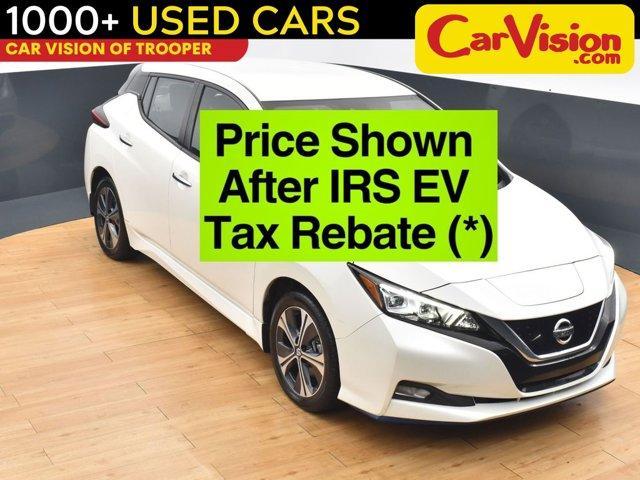 used 2020 Nissan Leaf car, priced at $10,999