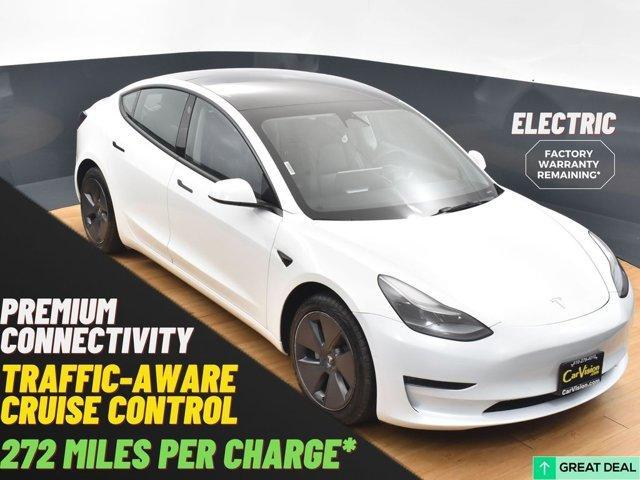 used 2022 Tesla Model 3 car, priced at $19,999