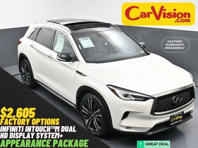 used 2021 INFINITI QX50 car, priced at $20,999