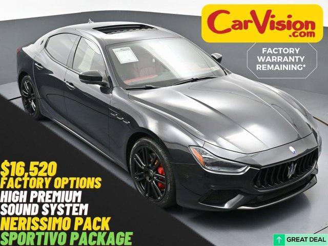 used 2022 Maserati Ghibli car, priced at $38,499