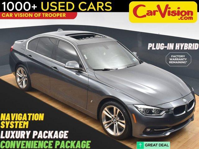 used 2018 BMW 330e car, priced at $15,999