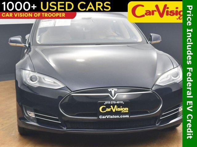 used 2013 Tesla Model S car, priced at $12,999