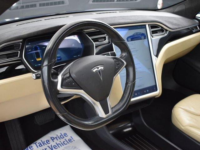 used 2015 Tesla Model S car, priced at $13,999