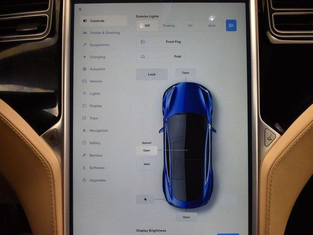 used 2015 Tesla Model S car, priced at $13,999