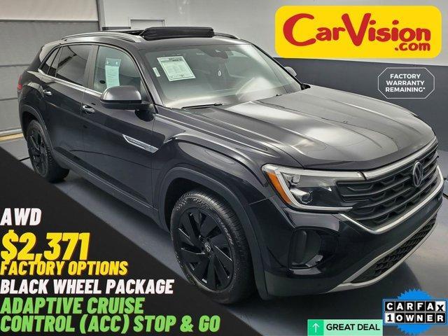 used 2024 Volkswagen Atlas Cross Sport car, priced at $33,999
