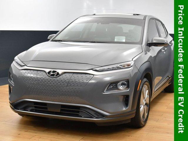 used 2021 Hyundai Kona EV car, priced at $15,499