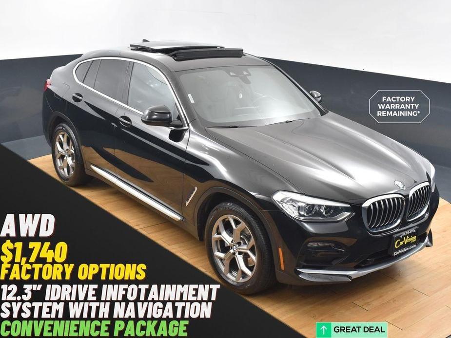 used 2021 BMW X4 car, priced at $29,999