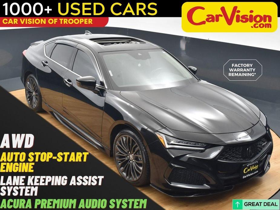 used 2021 Acura TLX car, priced at $27,799