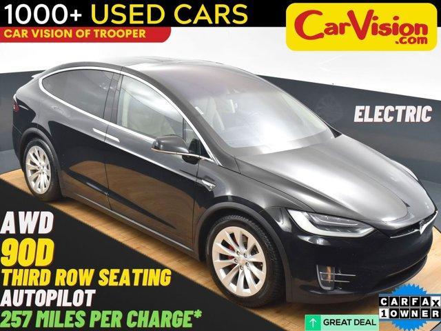 used 2016 Tesla Model X car, priced at $17,999