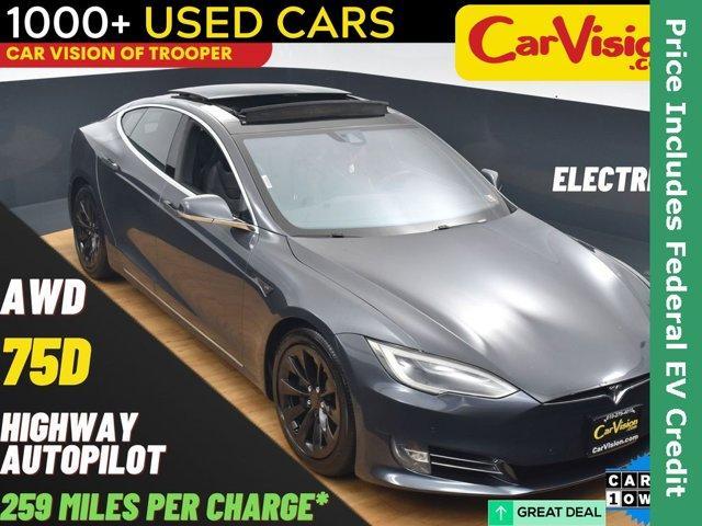 used 2016 Tesla Model S car, priced at $15,999