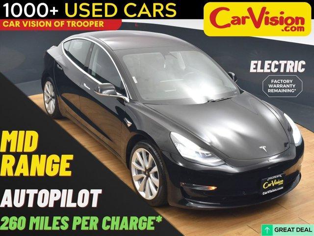 used 2018 Tesla Model 3 car, priced at $19,999