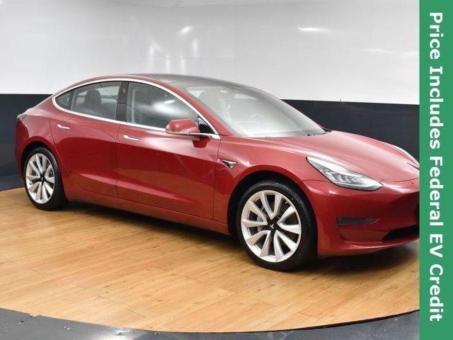 used 2018 Tesla Model 3 car, priced at $17,999