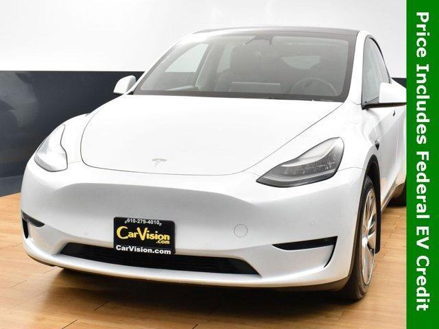 used 2021 Tesla Model Y car, priced at $19,999