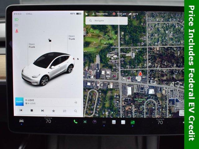 used 2021 Tesla Model Y car, priced at $19,999