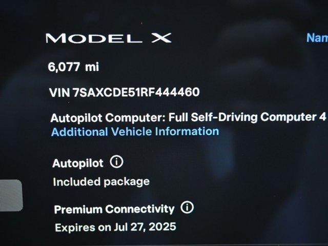 used 2024 Tesla Model X car, priced at $55,999