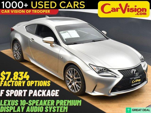 used 2017 Lexus RC 200t car, priced at $20,999