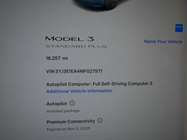 used 2021 Tesla Model 3 car, priced at $20,999