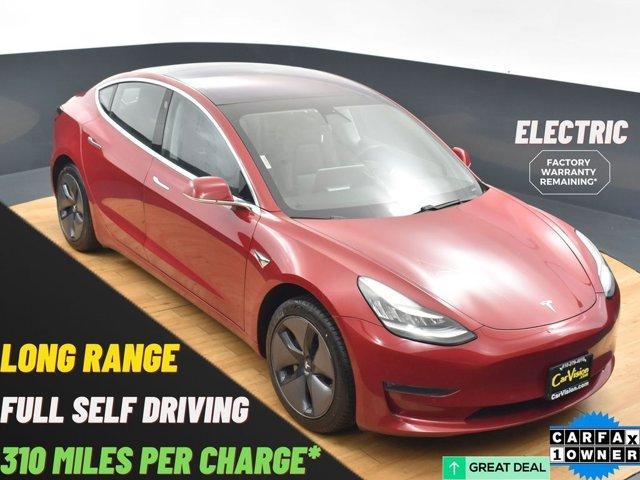 used 2018 Tesla Model 3 car, priced at $18,999