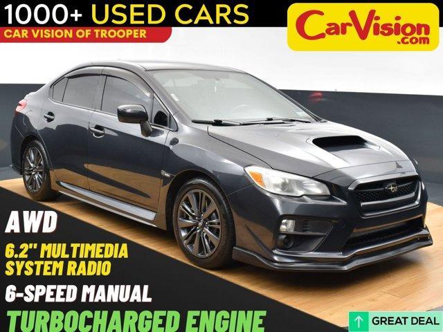 used 2017 Subaru WRX car, priced at $14,999