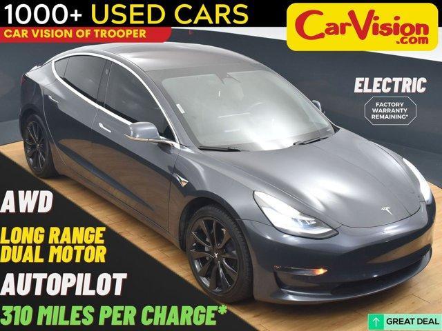 used 2018 Tesla Model 3 car, priced at $16,999