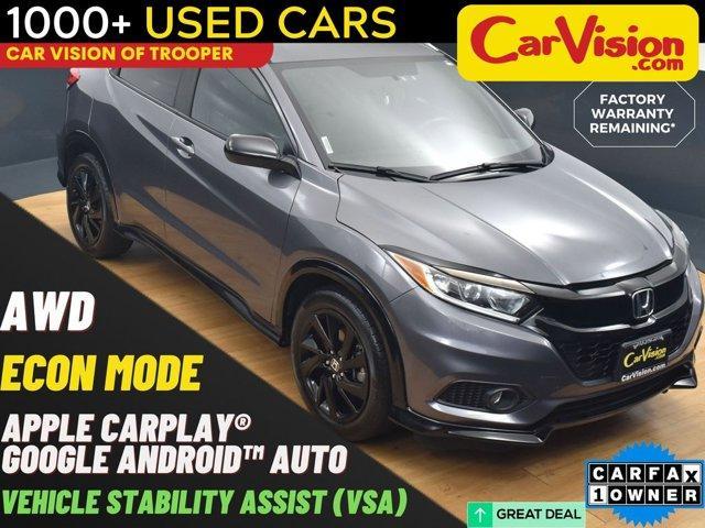 used 2022 Honda HR-V car, priced at $21,499