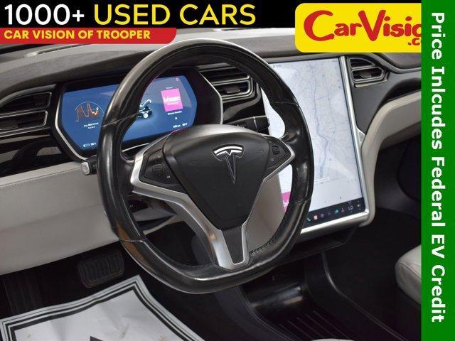 used 2015 Tesla Model S car, priced at $14,899