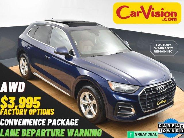 used 2021 Audi Q5 car, priced at $23,999