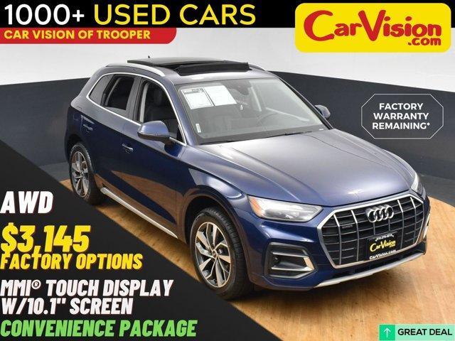 used 2021 Audi Q5 car, priced at $26,499