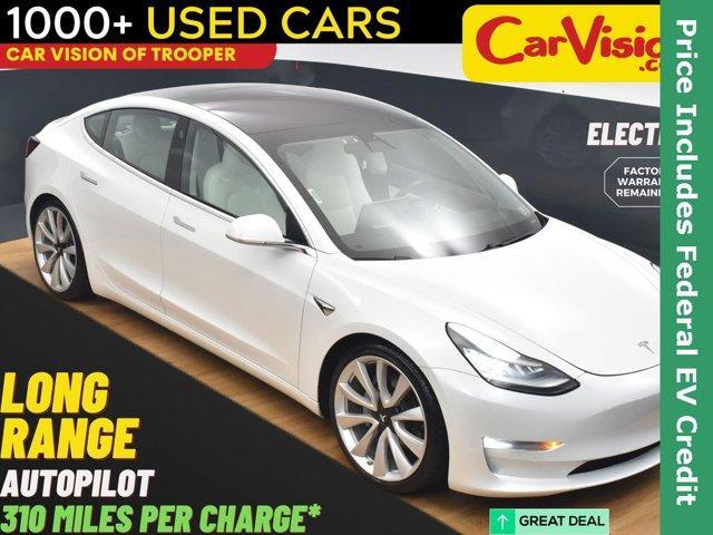 used 2019 Tesla Model 3 car, priced at $19,999