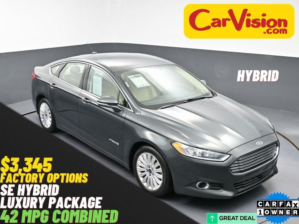 used 2015 Ford Fusion Hybrid car, priced at $8,999