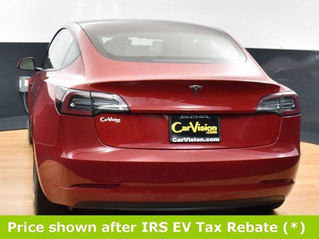 used 2023 Tesla Model 3 car, priced at $18,999