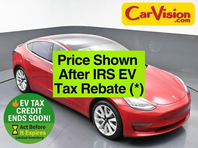 used 2018 Tesla Model 3 car, priced at $16,499