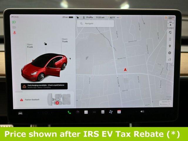 used 2018 Tesla Model 3 car, priced at $14,999