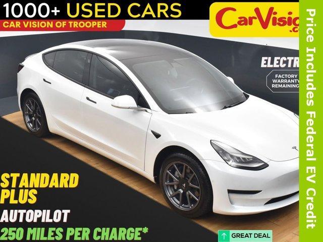 used 2020 Tesla Model 3 car, priced at $18,999