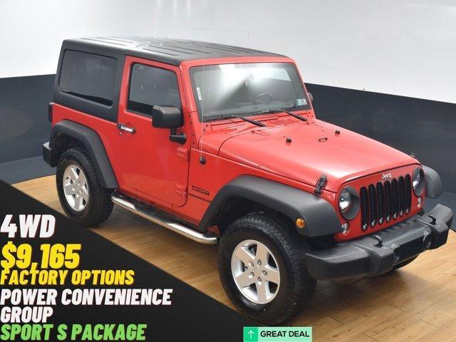 used 2017 Jeep Wrangler car, priced at $16,999