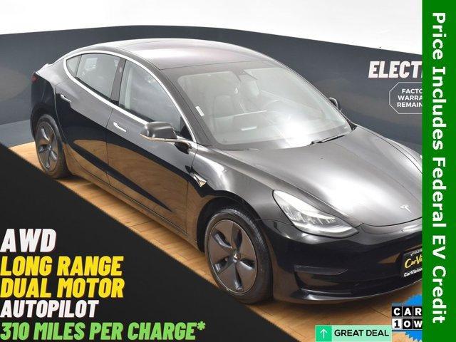 used 2018 Tesla Model 3 car, priced at $18,999