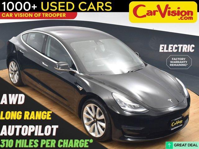 used 2018 Tesla Model 3 car, priced at $17,999