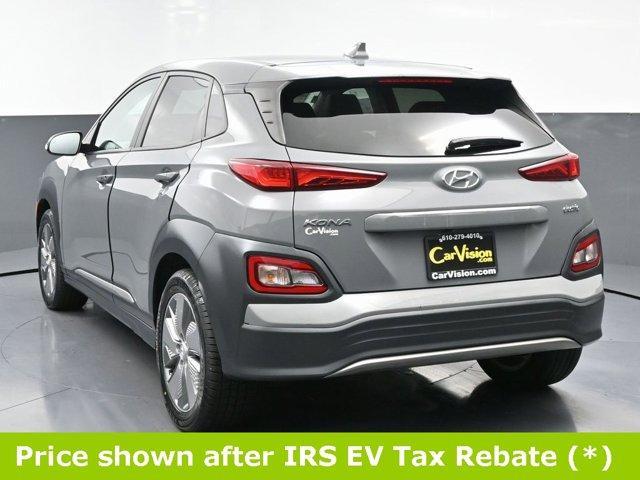 used 2021 Hyundai Kona EV car, priced at $13,999