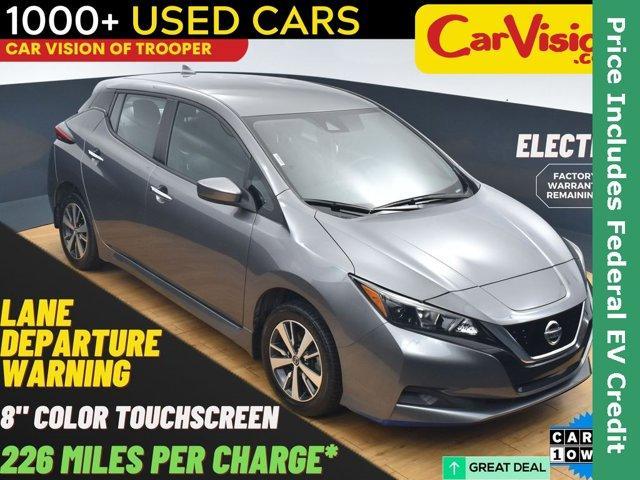 used 2022 Nissan Leaf car, priced at $12,999