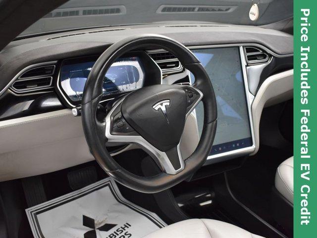 used 2015 Tesla Model S car, priced at $17,999