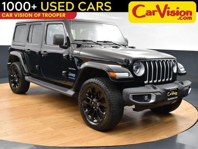 used 2021 Jeep Wrangler Unlimited 4xe car, priced at $26,999