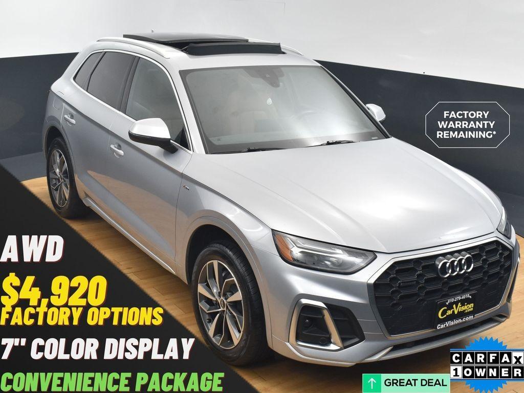 used 2022 Audi Q5 car, priced at $25,499