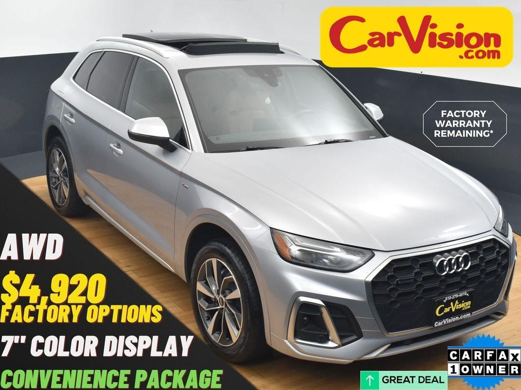 used 2022 Audi Q5 car, priced at $25,499