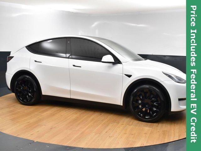 used 2021 Tesla Model Y car, priced at $19,999