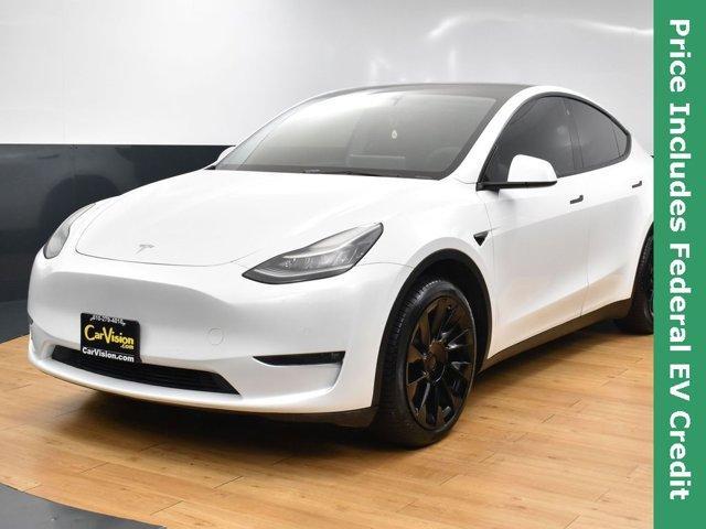 used 2021 Tesla Model Y car, priced at $19,999