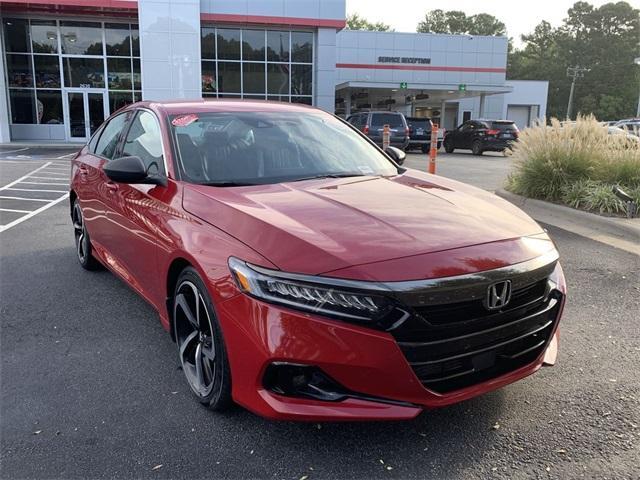 used 2021 Honda Accord car, priced at $21,599