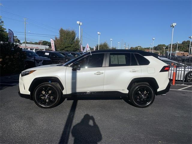 used 2022 Toyota RAV4 Hybrid car, priced at $32,499