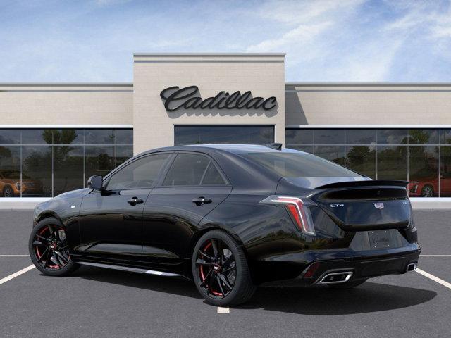 new 2025 Cadillac CT4 car, priced at $48,735