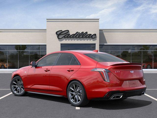 new 2025 Cadillac CT4 car, priced at $47,065