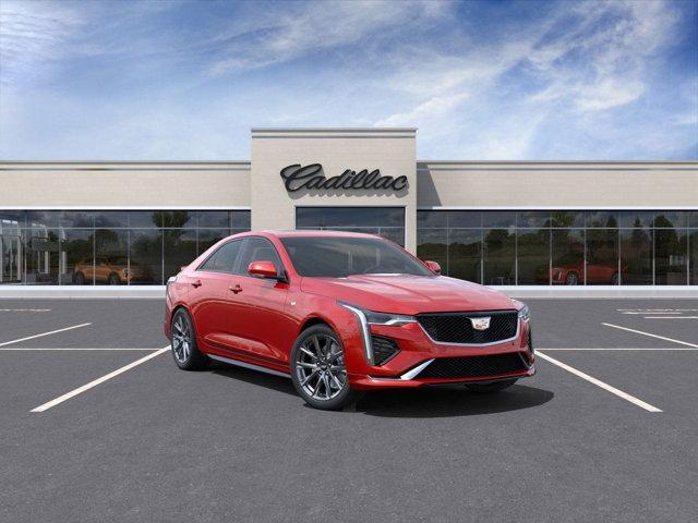 new 2025 Cadillac CT4 car, priced at $47,065